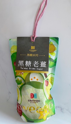 Brown Sugar with Ginger 黑糖老薑 300g